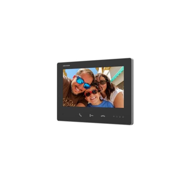 Samtaleanlæg Hikvision DS-KH7300EY-WTE2(B) Sort