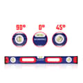 Miniatyrbillede 3 af 8: Bobbelniveau Workpro Aluminium 60 cm Magnetisk