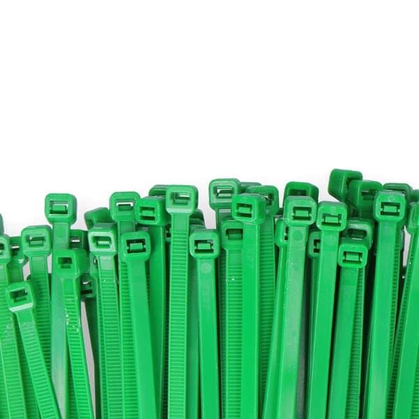 Nylonkabelband EDM 48322 Grön 380 x 4,8 mm (100 antal)