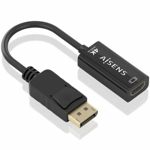 VGA Kabel Aisens A125-0905 Svart 15 cm