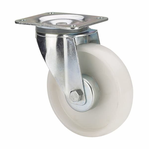 Rueda Ruedas Alex Vit Poliamix Ø 10 cm 150 kg roterande