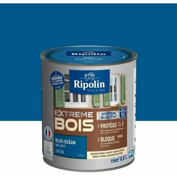 Måla Ripolin Blå Satinfinish 500 ml