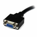 Miniatyrbillede 3 af 3: DVI-I til VGA-kabel Startech DVIVGAMF8IN          Sort 0,2 m