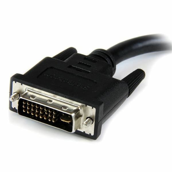 DVI-I til VGA-kabel Startech DVIVGAMF8IN Sort 0,2 m
