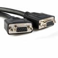 Miniatyrbillede 3 af 3: DMS-59 til VGA-kabel Startech DMSVGAVGA1           Sort 0,2 m