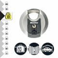 Miniatyrbillede 6 af 6: Nøgle hængelås Master Lock M40EURT (2 enheder)