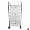 Miniatyrbillede 1 af 2: Kommode Confortime Conforti Metal (2 enheder) (33 x 38,5 x 66,5 cm)