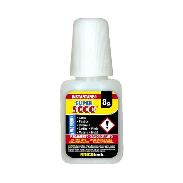 Klæbemiddel Bricotech Super 5000 8 g (24 enheder)