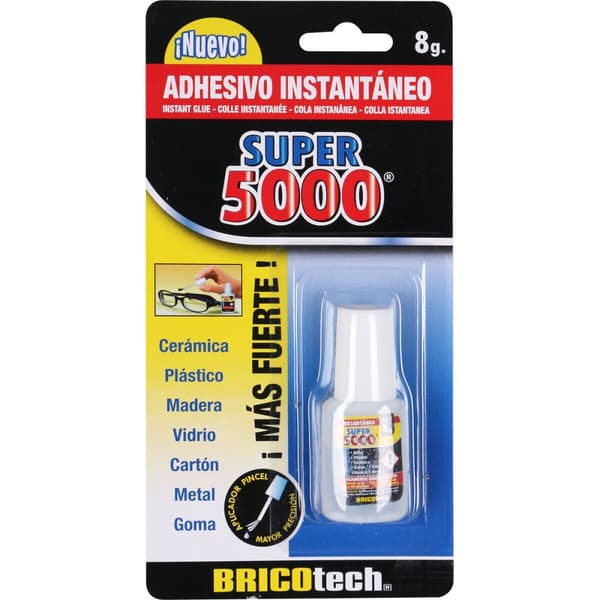 Klæbemiddel Bricotech Super 5000 8 g (24 enheder)