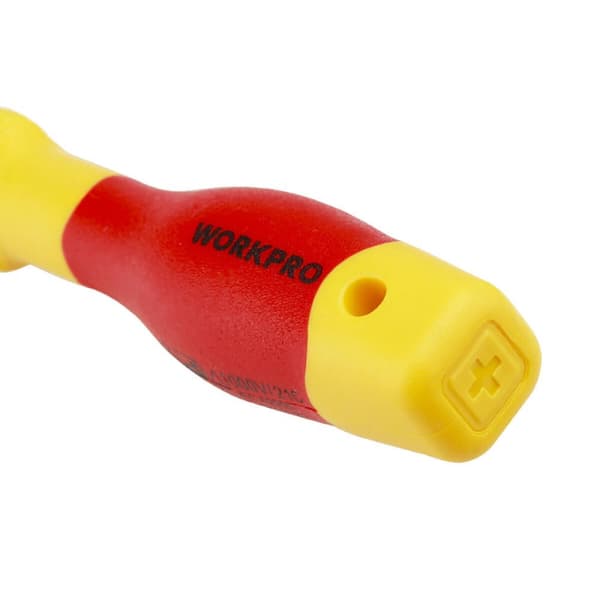 Skruetrækker Workpro PH0 x 60 mm Phillips
