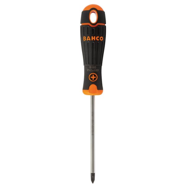 Skruetrækker Bahco Bahcofit Phillips PH1 100 mm