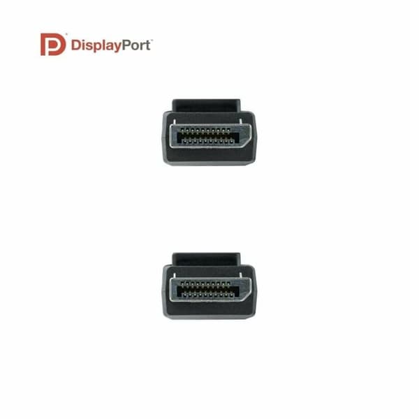 DisplayPort-kabel NANOCABLE 10.15.2501 Sort 1 m