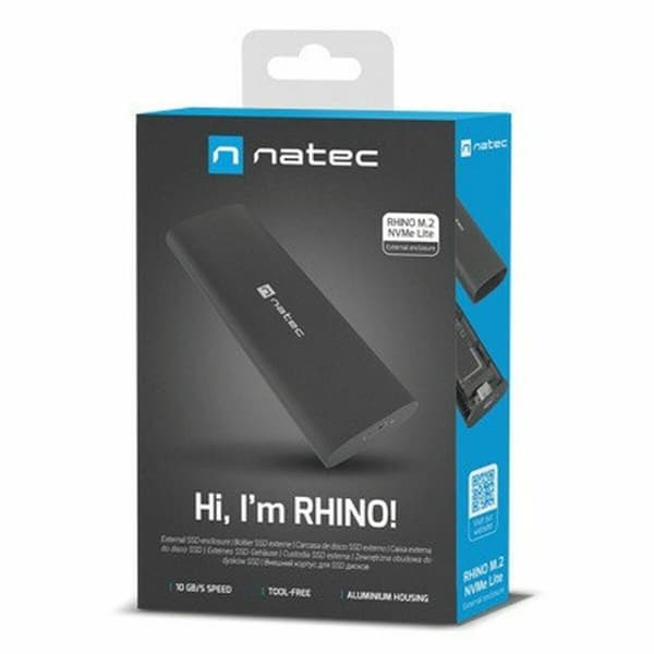 Ekstern Boks Natec NKZ-2286 Sort
