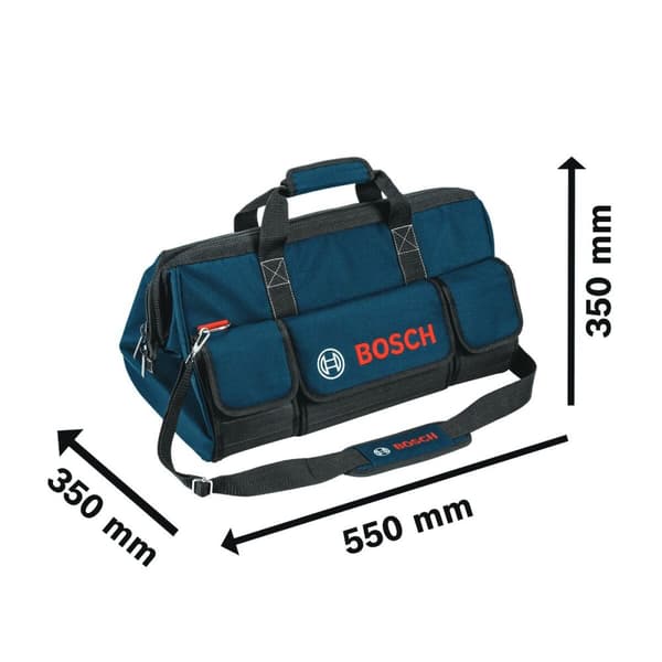 Værktøjstaske BOSCH 1600A003BK Marineblå Nylon