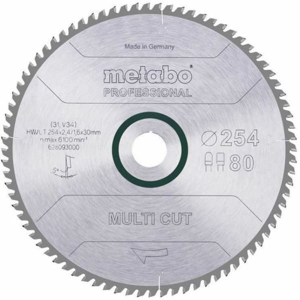 Sågblad Metabo HW/CT Ø 254 mm