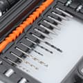 Miniatyrbillede 11 af 11: Bore og tilbehørssæt Ferrestock FSKTAB101 21 V 25 Dele