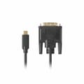 Miniatyrbild 2 av 2: USB-C till DVI-D Kabel Lanberg CA-CMDV-10CU-0018-BK Svart 1,8 m