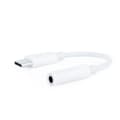 Miniatyrbillede 1 af 3: USB-C til Jack 3.5 mm-adapter NANOCABLE 10.24.1205-W Hvid (1 enheder)