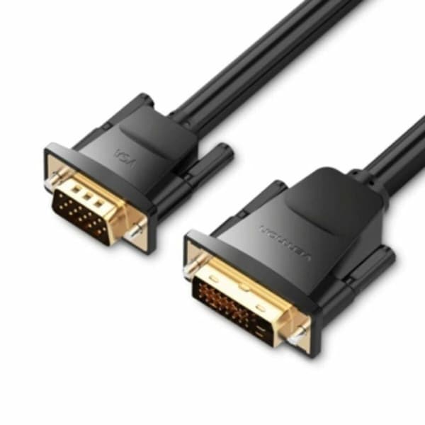 VGA - DVI Adapteri Vention EABBG Musta 1,5 m