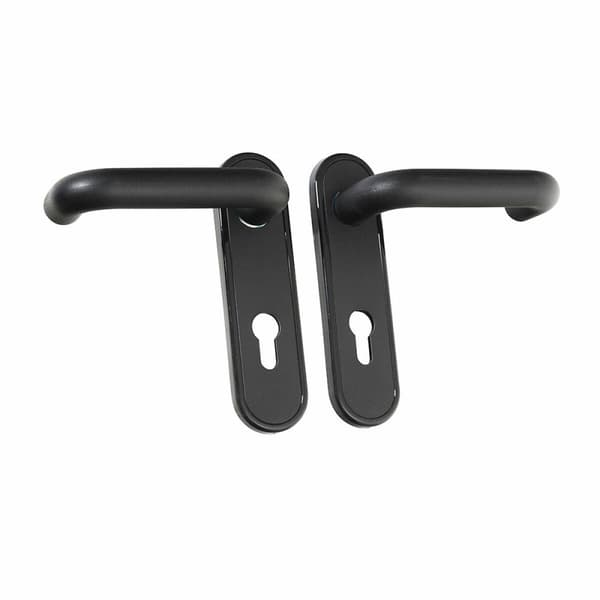 uppsättning handtag Cisa 1.07070.26.0 Emblem branddörr 72 mm