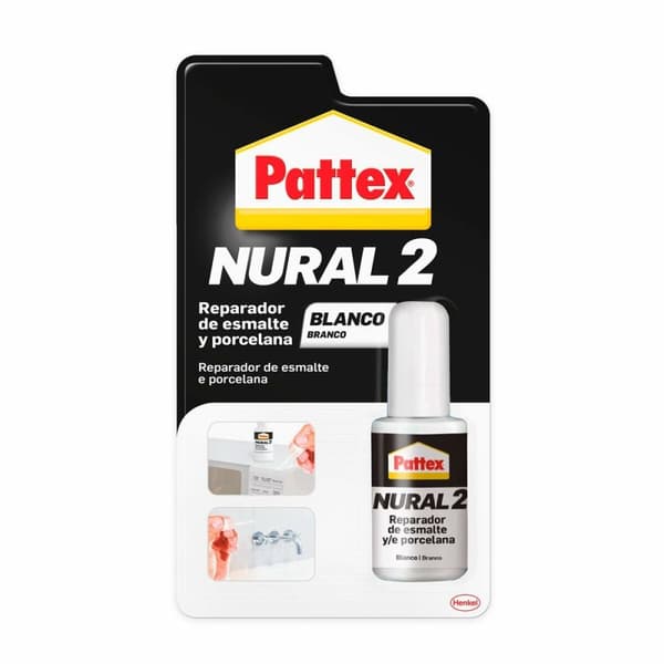 Selvklæber til finish Pattex Nural 2 Væske (50 g)