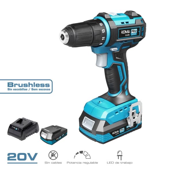 Boremaskiner Koma Tools Pro Series