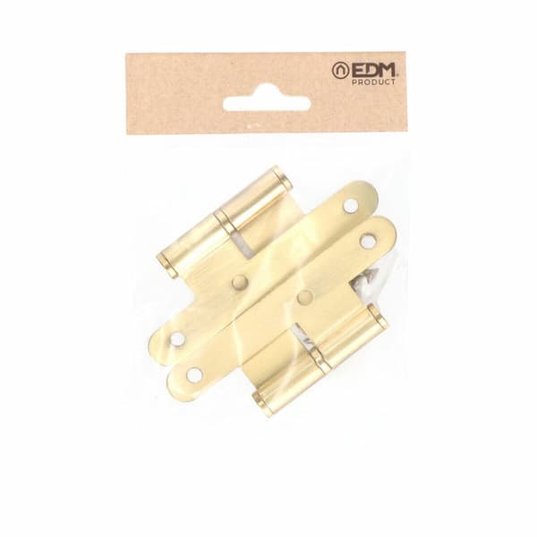 Hængsel EDM 85479 PN04 Stål 100 x 58 mm Venstre