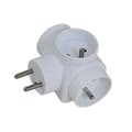 Miniatyrbild 2 av 7: Plugg adapter Esperanza ELK302W 3 Plug