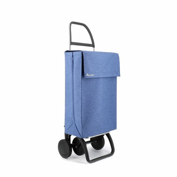 Kundvagn Rolser Jean Tweed Blå 43 L