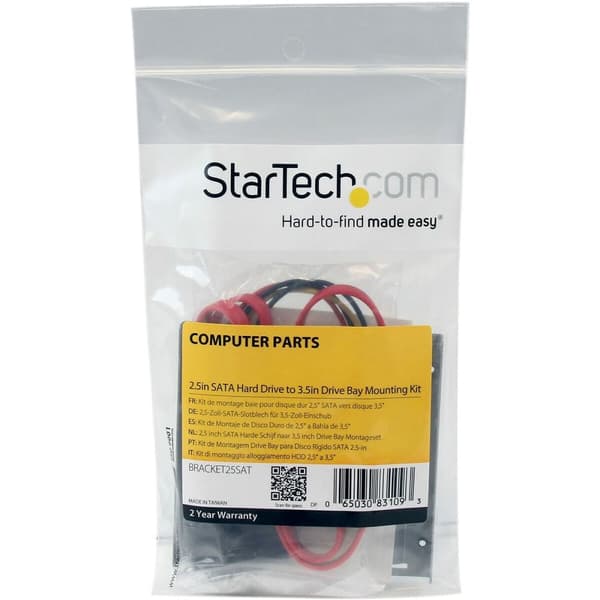 Adapter SATA Startech BRACKET25SAT