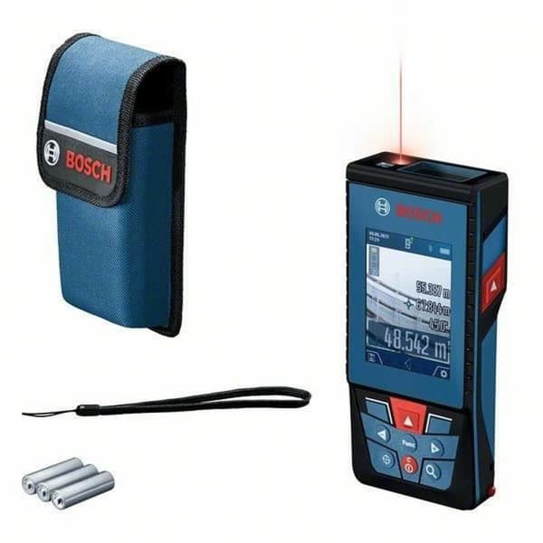 Telemeter BOSCH GLM TV 100-25 C Sort, Blå, Rød