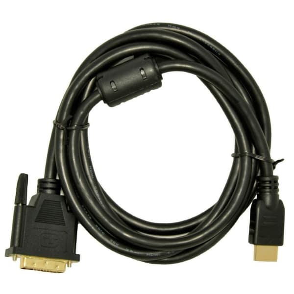 HDMI til DVI-kabel Akyga AK-AV-11 Sort 1,8 m