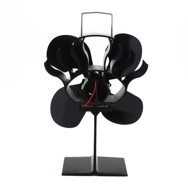 Ecofan original komfur ventilator - holdbar Ecofan - sort