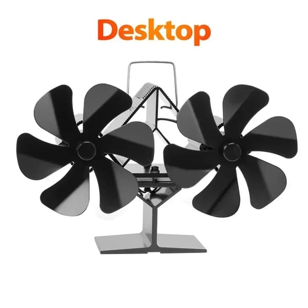 Lämpövoimainen liesituuletin, 12 terää, energiatehokas,12 Terää-Desktop