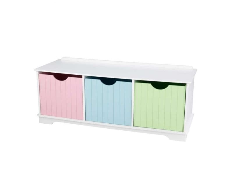 KidKraft Nantucket, Flerfarget, Skjenk, 3 skuffer, 960,1 mm, 396,2 mm, 387,4 mm