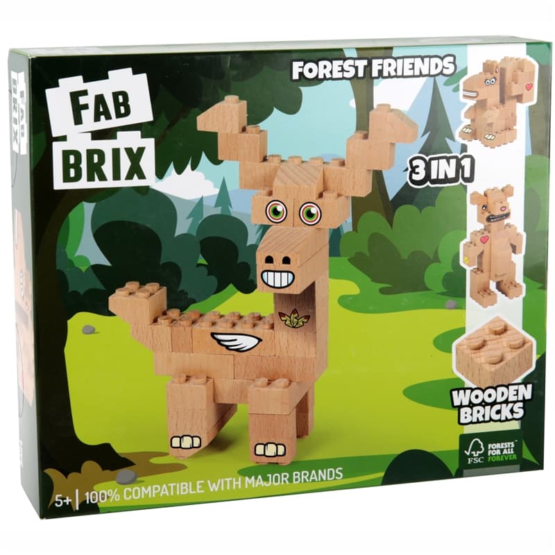 Fabbrix Skogsdjur 30 delar