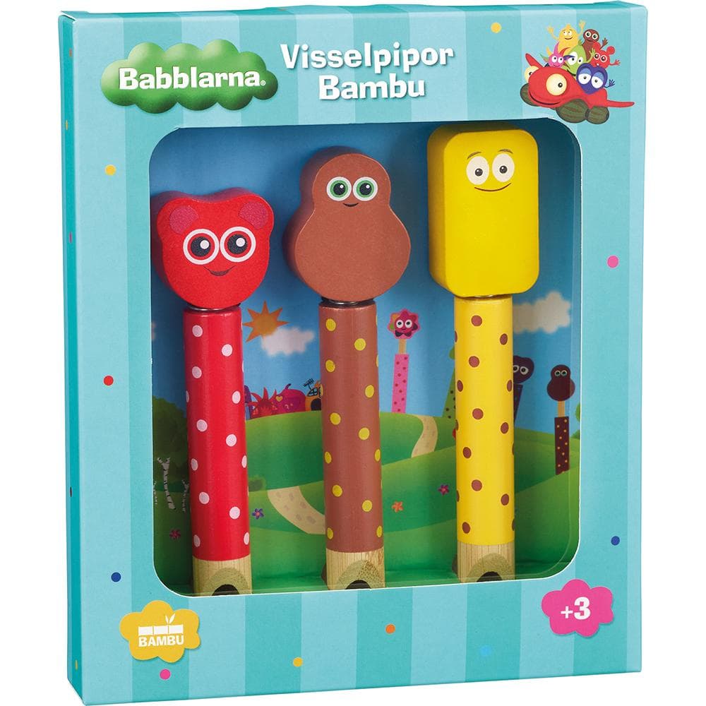 Babblarna Visselpipor röd