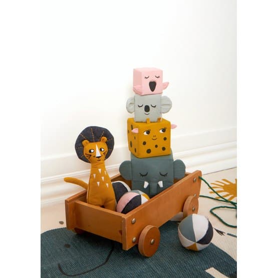 Roommate - Stacking Blocks - Jungle Life