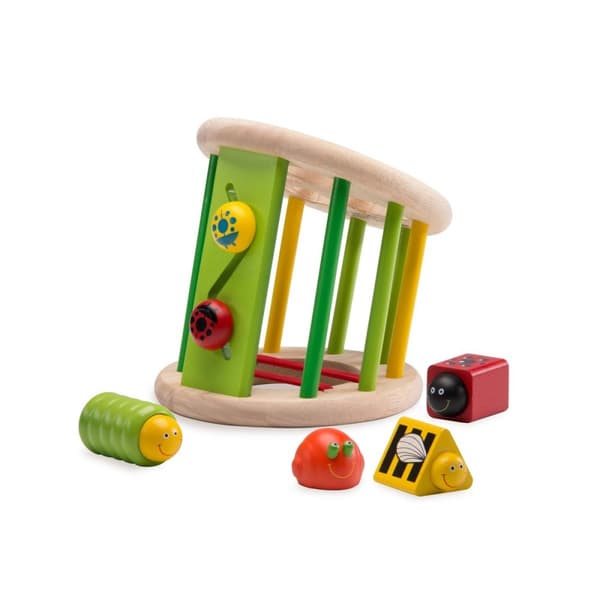 Djur och natur sorterare - pedagogisk träleksak från Wonderworld toys