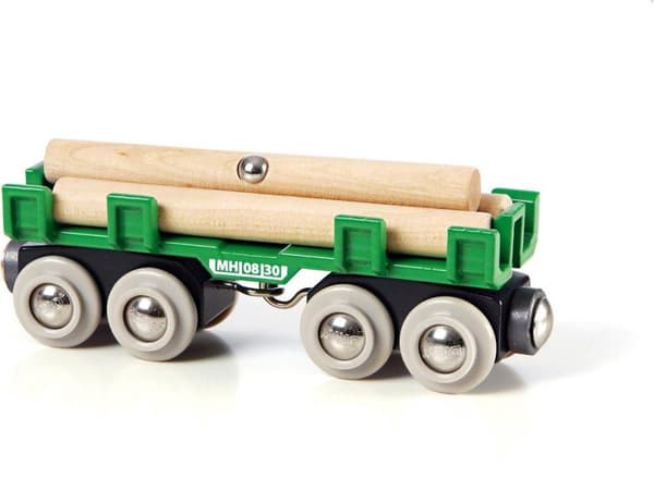 BRIO brændevogn - trolley - BRIO - sort - grøn - træ - træ - CE - FSC (33696)