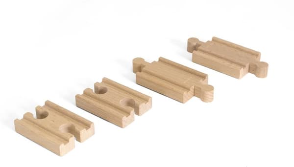 BRIO Lyhyet suorat kiskot - 33393