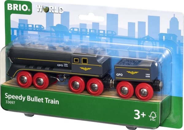 BRIO Musta suurnopeusjuna - 33697