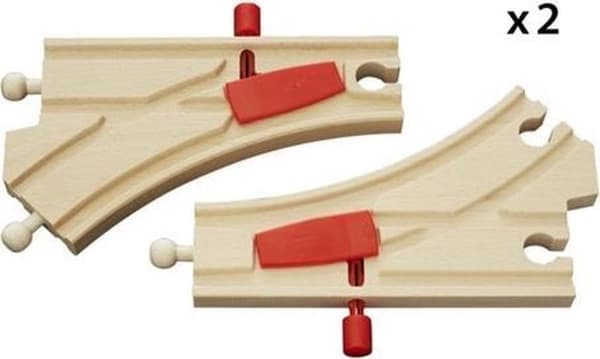 BRIO Mekaniske sporskifter - 33344