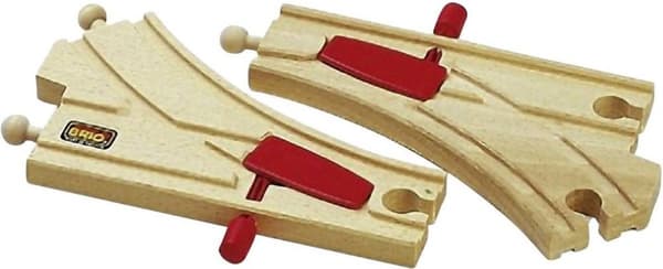 BRIO Mekaniske sporskifter - 33344
