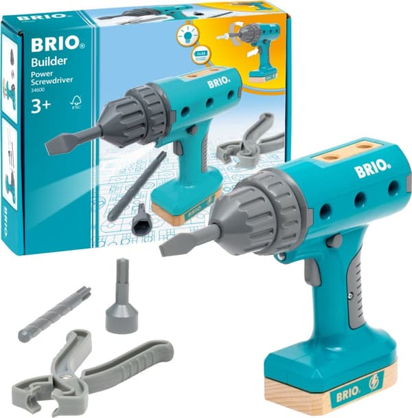 Brio Builder 34600 - Batteridrevet skrutrekker