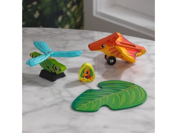 KidKraft 20006, Dyr, Sort, Blå, Grønn, Oransje, Lilla, Rød, Hvit, Gult, Plast, Tre