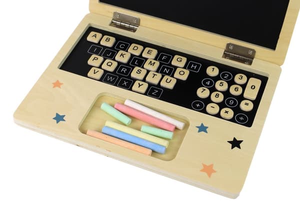 Trä Blackboard Laptop Krita