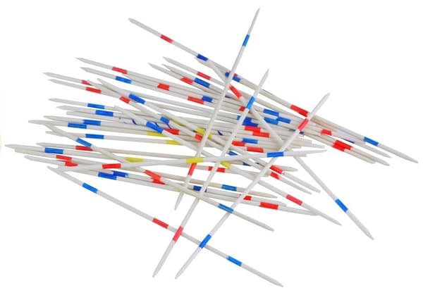 Mikado Pieces Wooden Sticks Party Game