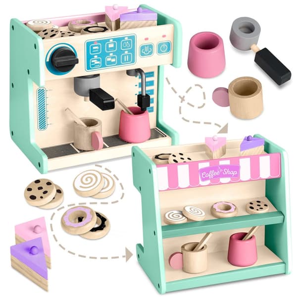 Ricokids 785100 mint konfekture med kaffemaskine