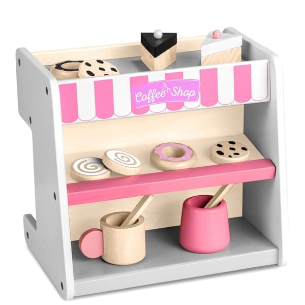 Ricokids 785101 valkoinen konditoria kahvinkeittimellä
